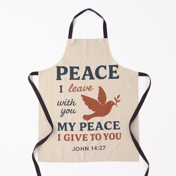 Item preview, John 14:27 – Peace I Leave with You Bible Verse designed and sold by SimplySelim.