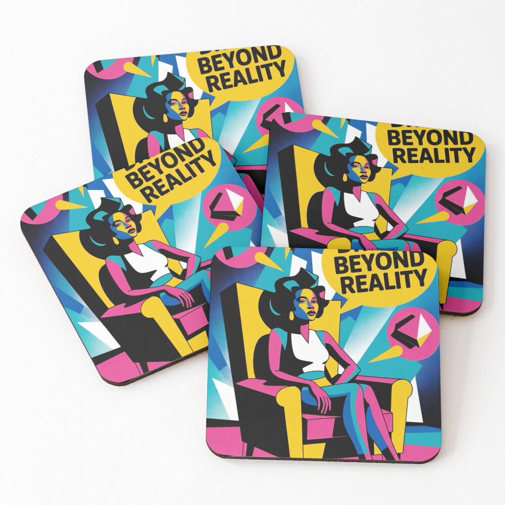 Item preview, Coasters (Set of 4) designed and sold by Roxbuc.