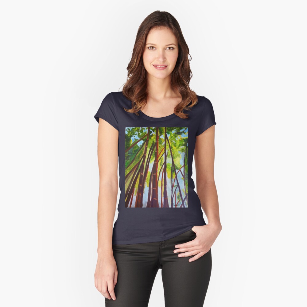 Item preview, Fitted Scoop T-Shirt designed and sold by Artbysophie18.
