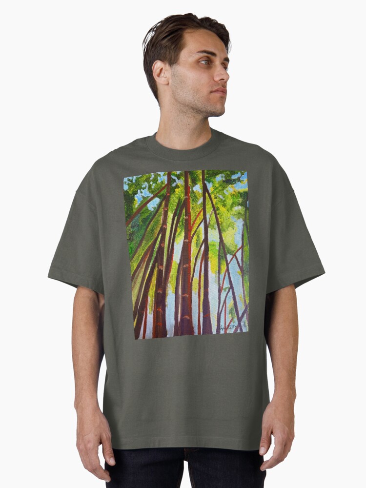 Thumbnail 1 of 7, Oversized T-Shirt, Looking Up designed and sold by Artbysophie18.