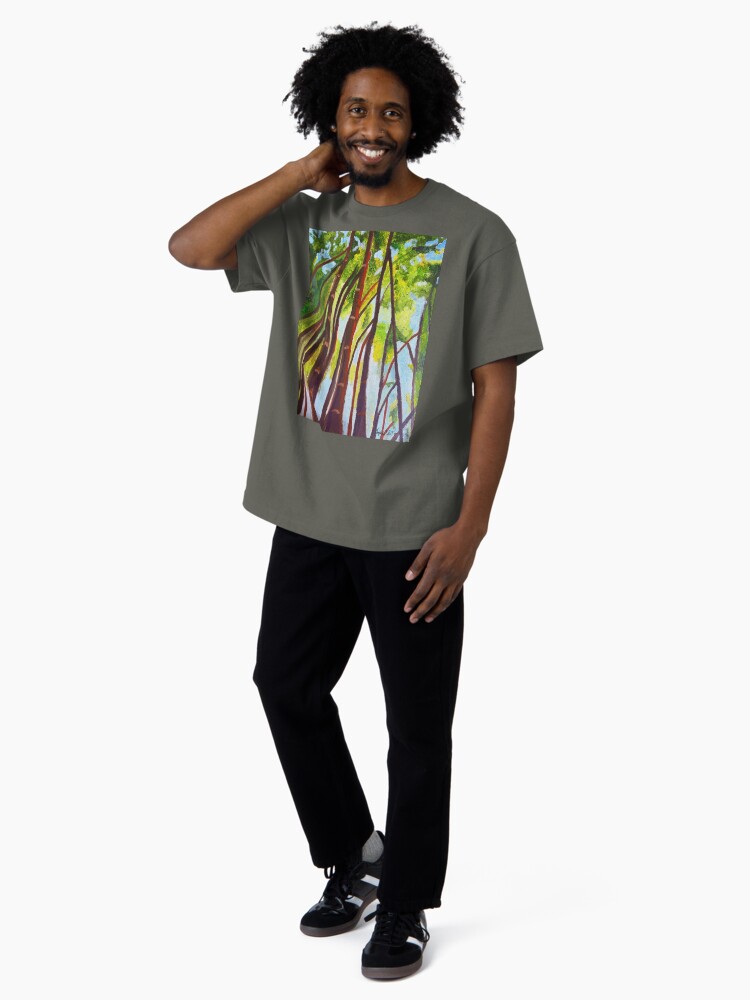 Thumbnail 4 of 7, Oversized T-Shirt, Looking Up designed and sold by Artbysophie18.