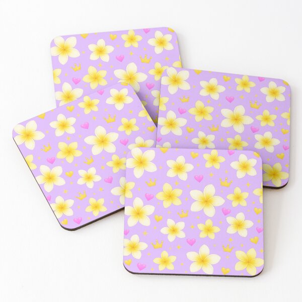 Item preview, Plumeria Flower Pattern - Purple designed and sold by HIMEKARI.