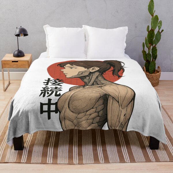 Item preview, Connected Core – Muscular Anime Android Girl Anatomy Art designed and sold by Hirvipelto.