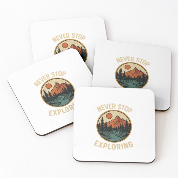 Item preview, Never Stop Exploring designed and sold by Gentle40Winks.