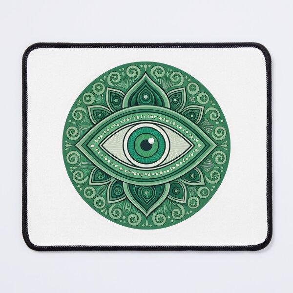 Item preview, Green Evil eye  designed and sold by Lucky 777.
