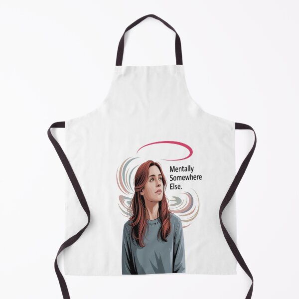 Item preview, Mentally Somewhere Else – Minimalist Vector Art T-Shirt designed and sold by FrameRoom.