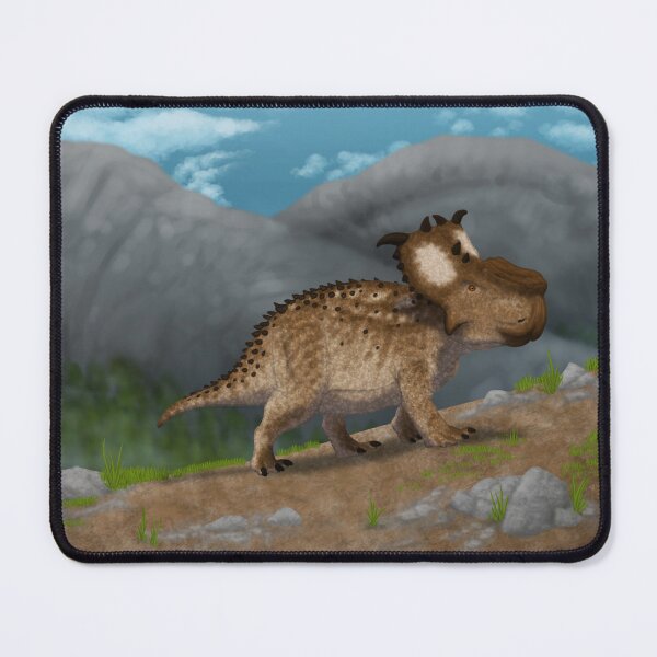 Item preview, Pachyrhinosaurus on a Mountain designed and sold by Dino-drawings.