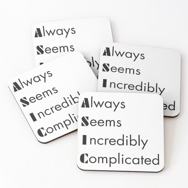 Item preview, Funny ASIC Engineering Acronym Pun designed and sold by ThePungineer.
