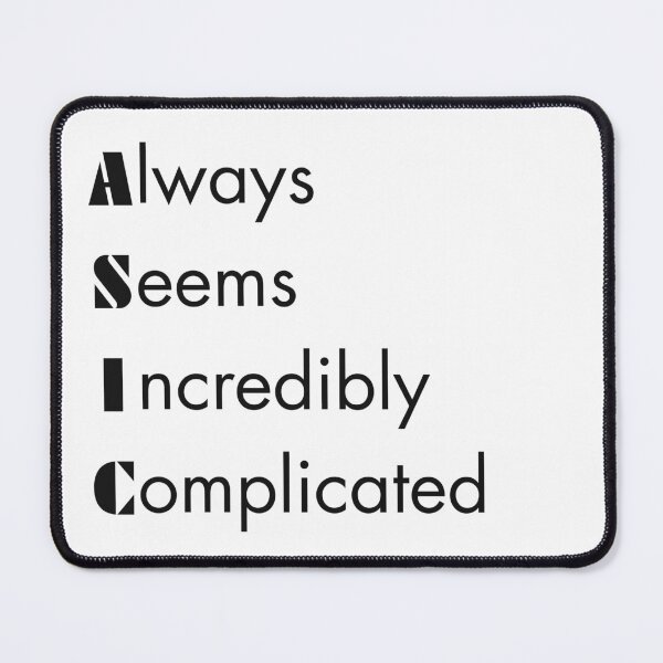 Item preview, Funny ASIC Engineering Acronym Pun designed and sold by ThePungineer.