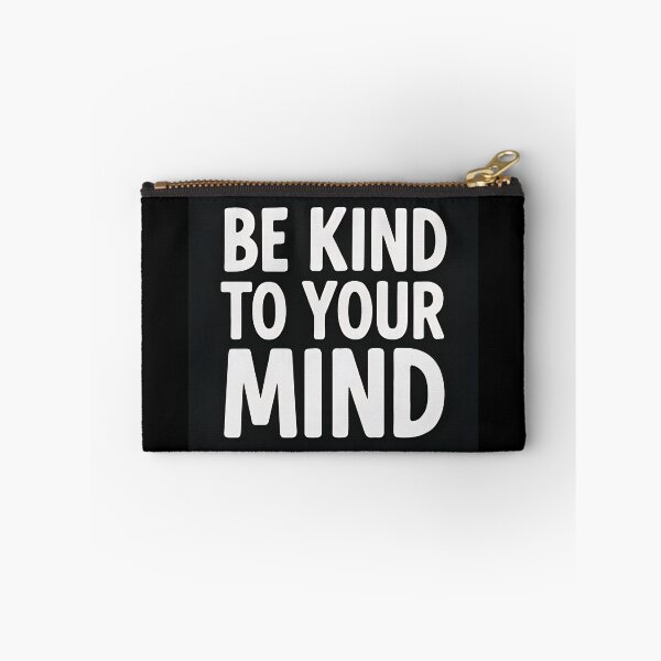 Item preview, Mental Health Quote Typography Poster – Be Kind to Your Mind designed and sold by Amr Siam.