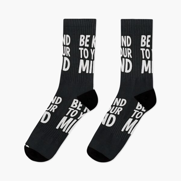 Item preview, Mental Health Quote Typography Poster – Be Kind to Your Mind designed and sold by Amr Siam.