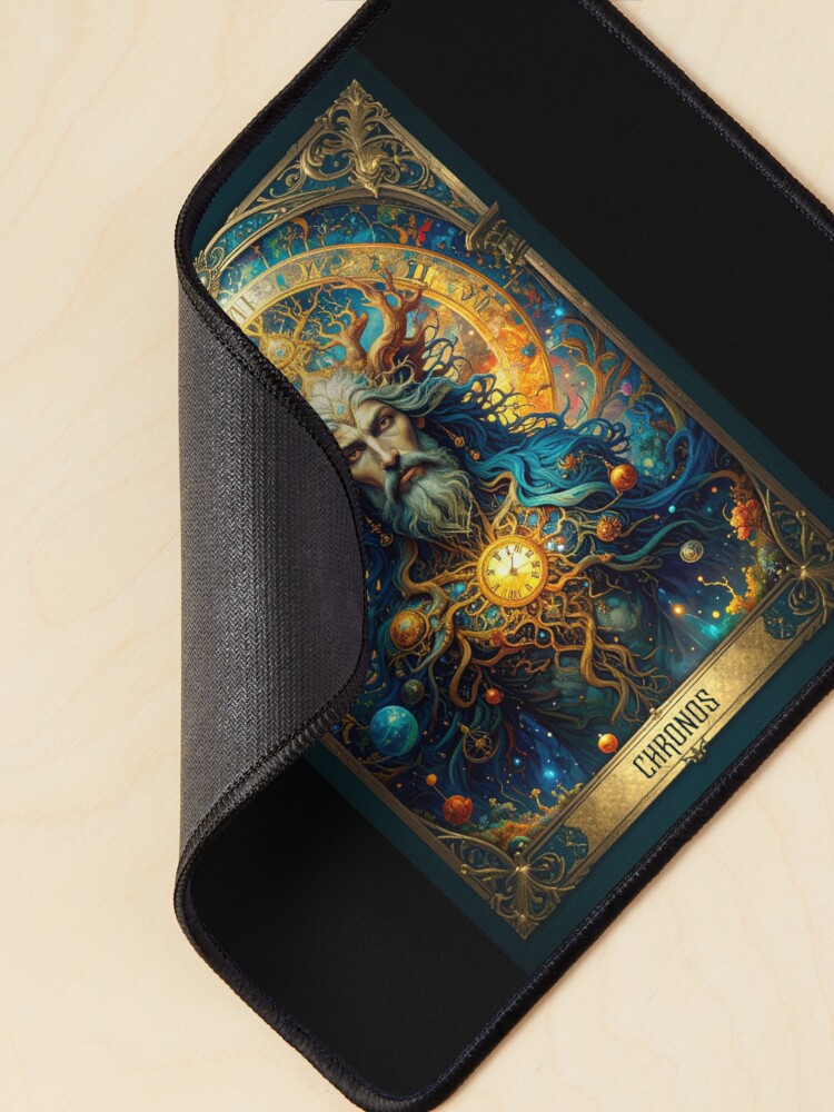 Thumbnail 2 of 5, Mouse Pad, Chronos designed and sold by BoKev.