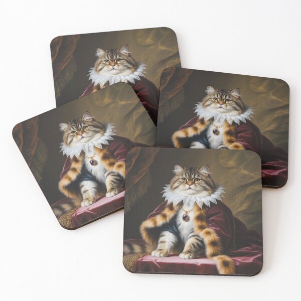 Item preview, Noble Whiskers designed and sold by Mystic Wild Studio.