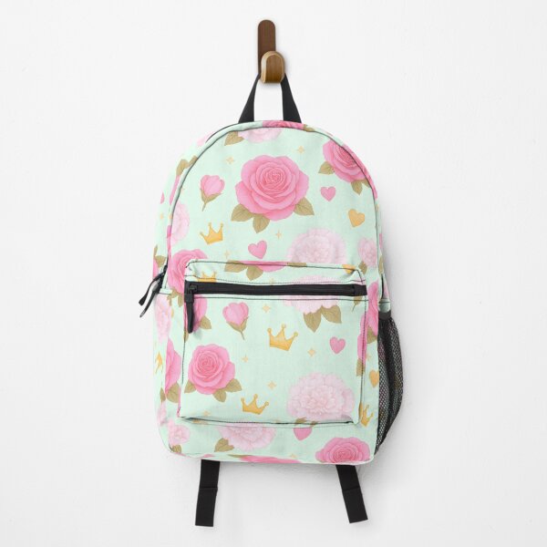 Item preview, Rose & Carnation Floral Pattern - Mint designed and sold by HIMEKARI.
