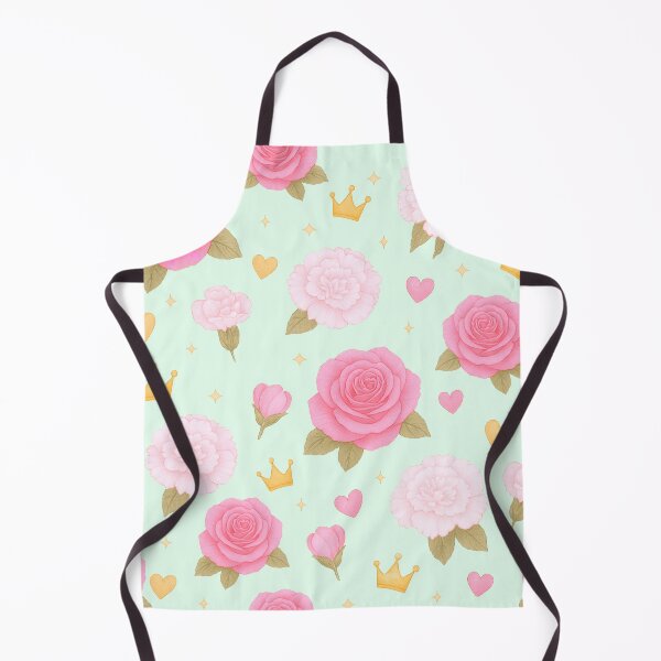 Item preview, Rose & Carnation Floral Pattern - Mint designed and sold by HIMEKARI.