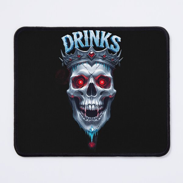 Item preview, Skull Drings with Roses – Dark Romantic Art designed and sold by harry mac.