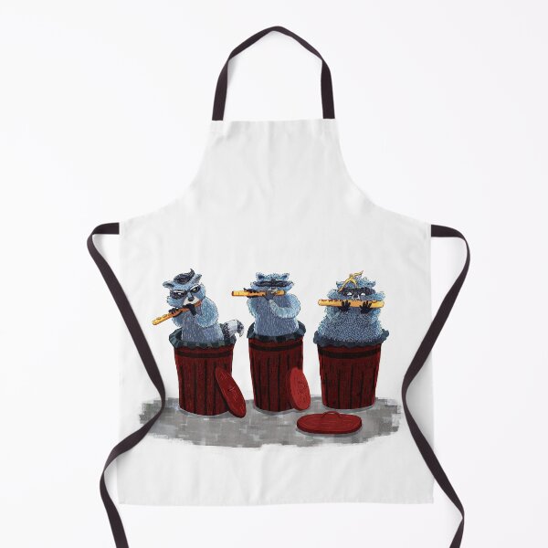 Item preview, Three Musical Raccoons designed and sold by HBMichaels.