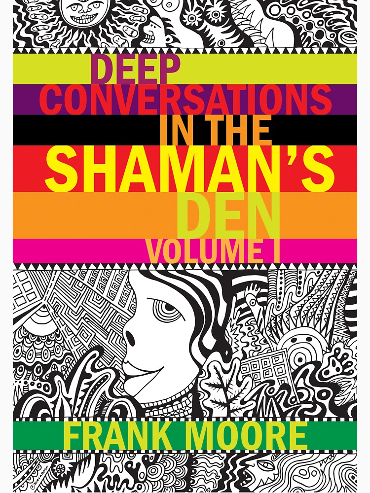 Thumbnail 5 of 5, Pullover Hoodie, Deep Conversations In The Shaman's Den, Volume 1 designed and sold by frankmoore.