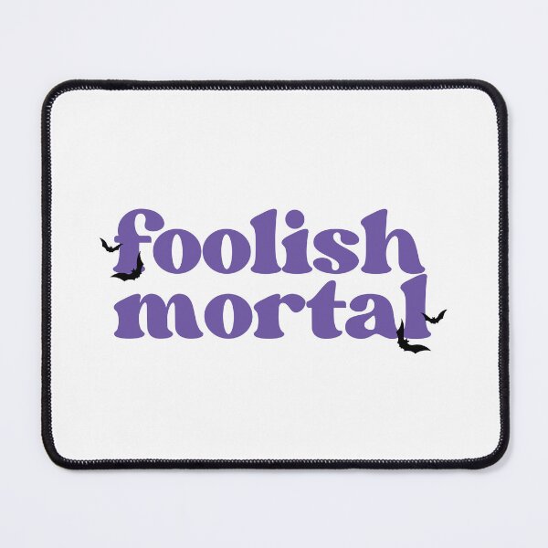 Item preview, Foolish Mortal Haunted Mansion designed and sold by sunnysidedesigns.