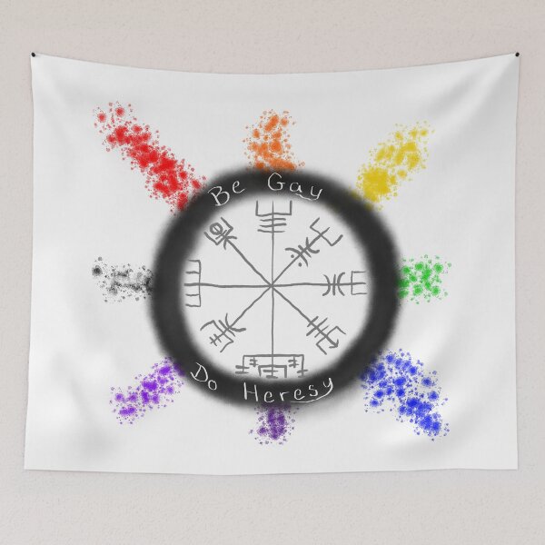 Item preview, Be Gay, Do Heresy designed and sold by CraftyCelestial.
