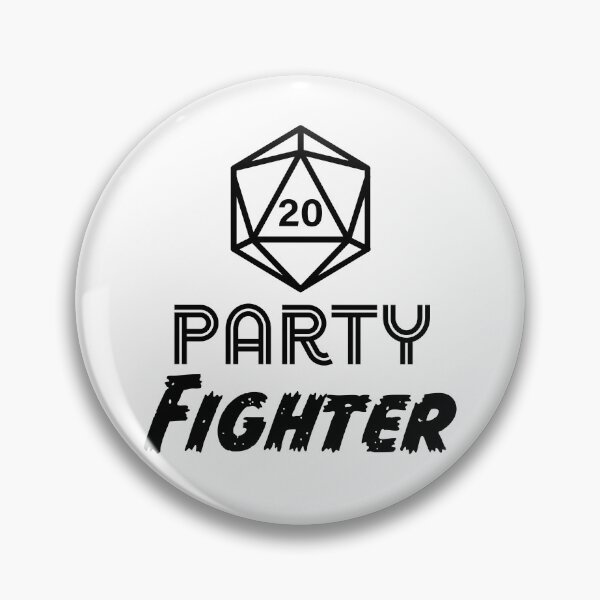 Item preview, D20 - Party Fighter designed and sold by Proud-Rabbit.