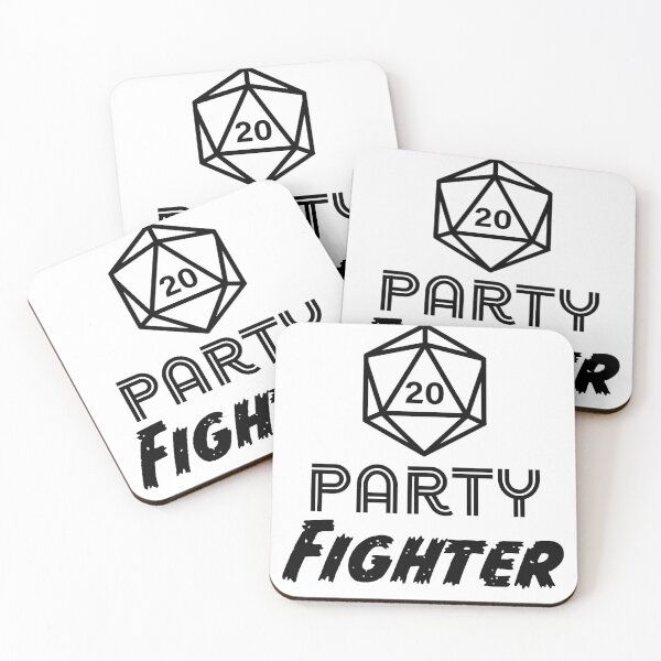 Item preview, D20 - Party Fighter designed and sold by Proud-Rabbit.