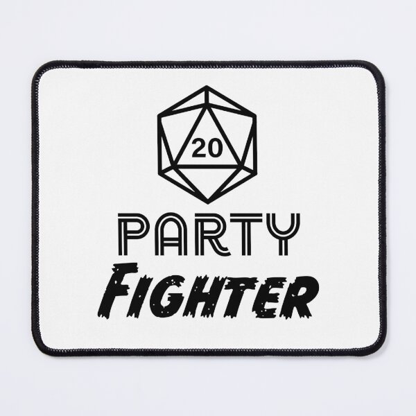 Item preview, D20 - Party Fighter designed and sold by Proud-Rabbit.