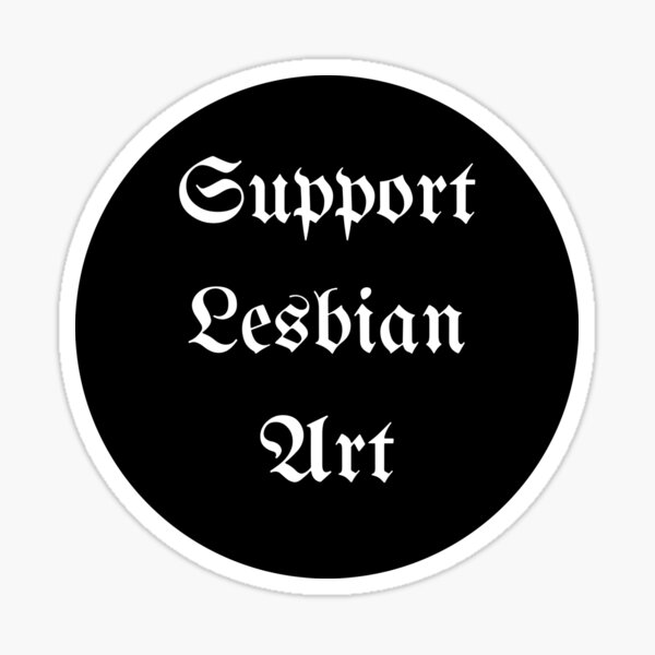 Item preview, Gothic Support Lesbian Art designed and sold by FemmeVampire.