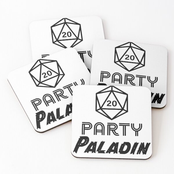 Item preview, D20 - Party Paladin  designed and sold by Proud-Rabbit.