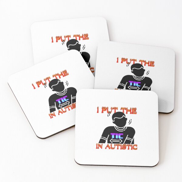Artikelvorschau, Ich habe den TIC in Autistic Meme gesteckt Sticker entworfen und verkauft von feardeargcrafts.