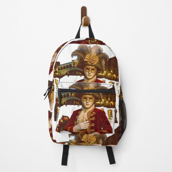 Item preview, Casanova on the Rooftop Dramatic Venetian Carnival Portrait designed and sold by branaghbel.