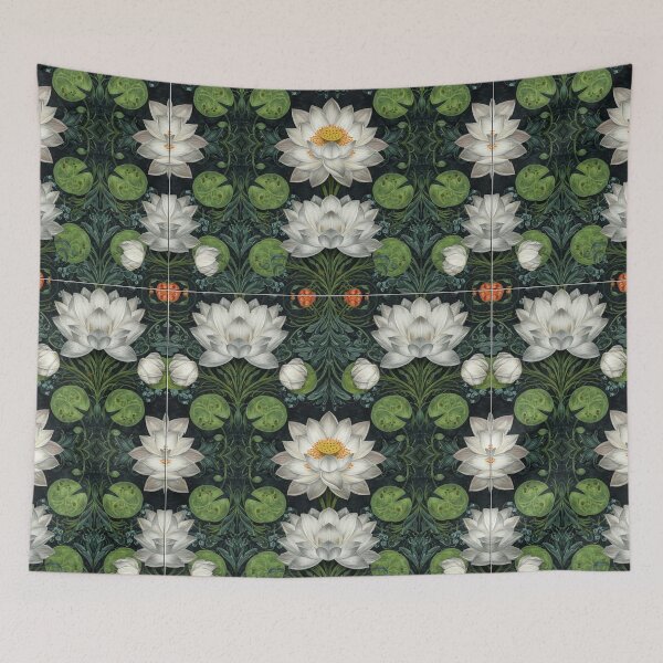 Item preview, White Lotus Bloom: Exquisite detail, endless beauty designed and sold by DracosFire.