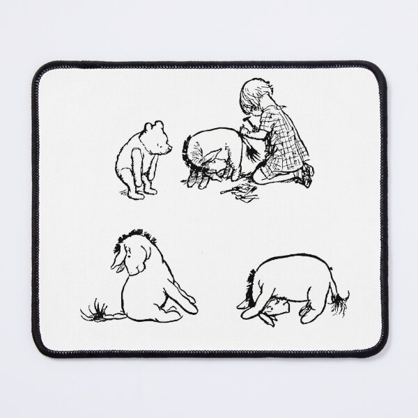 Item preview, Eeyore loses a Tail Winnie the Pooh Illustration by Ernest Howard designed and sold by TeeARTHY.