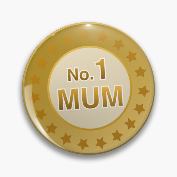 Item preview, No. 1 Mum - Gold Medal designed and sold by Jovie-Patch.