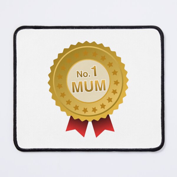 Item preview, No. 1 Mum - Gold Medal designed and sold by Jovie-Patch.