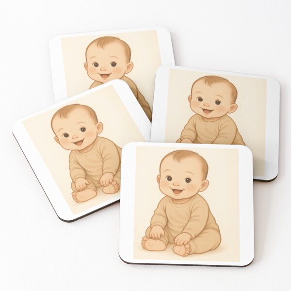 Item preview, Happy baby designed and sold by Rolukino Design.