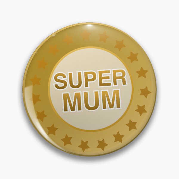 Item preview, Super Mum - Gold Medal designed and sold by Jovie-Patch.