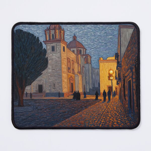 Item preview, Queretaro | Post-impressionist painting style designed and sold by ComicsFactory.