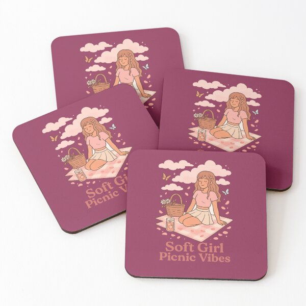 Item preview, SOFT GIRL PICNIC VIBES designed and sold by mindyourco.