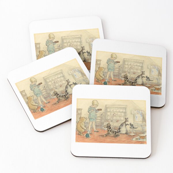 Item preview, Watercolor drawing of 'Winnie-the-Pooh' made by E. H. Shepard in old age designed and sold by TeeARTHY.