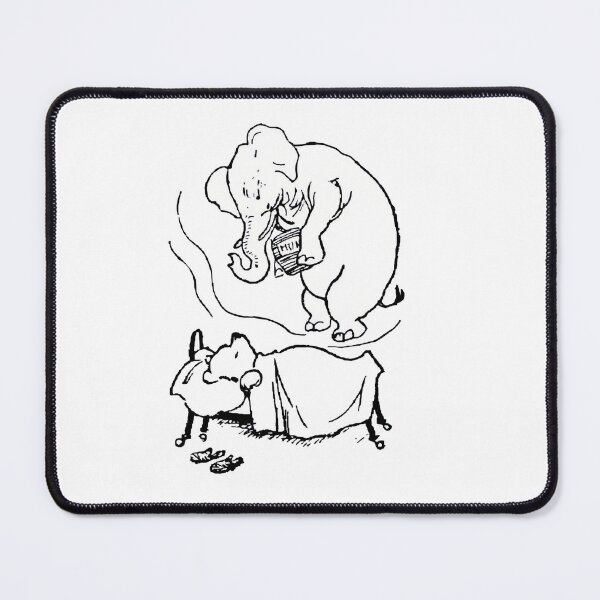 Item preview, Winnie and a Heffalump Winnie the Pooh Illustration by Ernest Howard designed and sold by TeeARTHY.