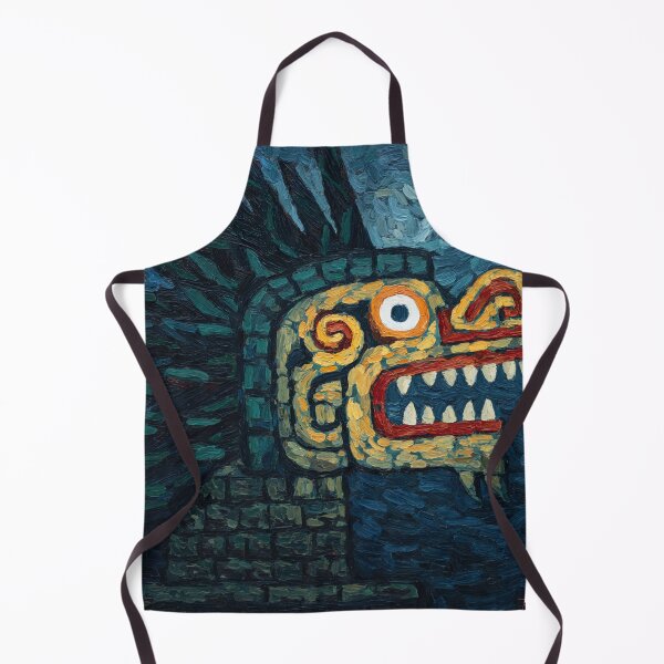 Item preview, Quetzalcoatl | Post-impressionist painting style designed and sold by ComicsFactory.
