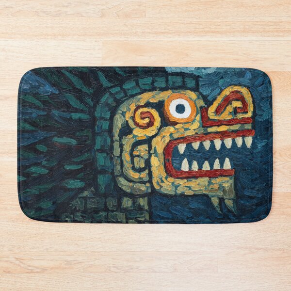 Item preview, Quetzalcoatl | Post-impressionist painting style designed and sold by ComicsFactory.