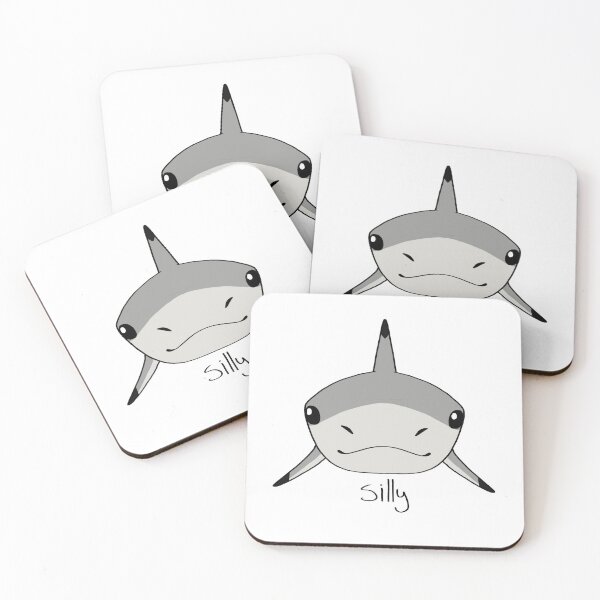 Item preview, Silly Blacktip Reef Shark designed and sold by rowanmakesart.