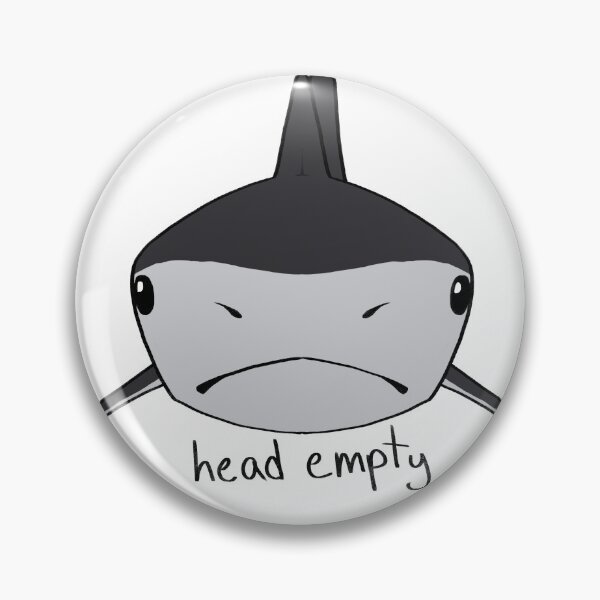 Item preview, Head Empty Tiger Shark designed and sold by rowanmakesart.