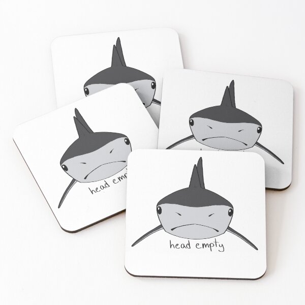 Item preview, Head Empty Tiger Shark designed and sold by rowanmakesart.