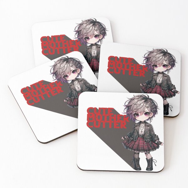 Item preview, Cute Mother Cutter Gothic Chibi Kawaii hairstylist art designed and sold by Studio SoulShine.