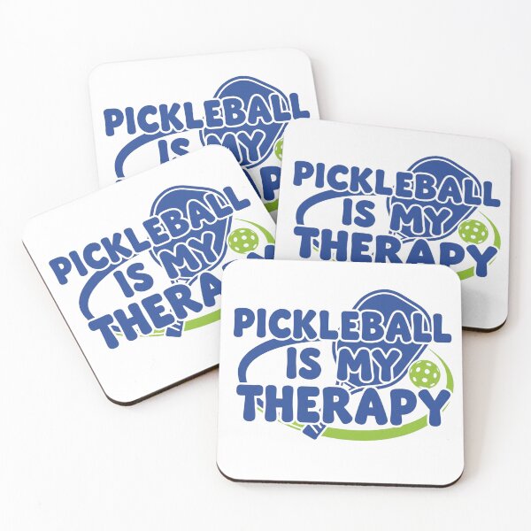 Item preview, Pickleball Is My Therapy – Funny Design for Pickleball Players and Fans designed and sold by Dill with it.