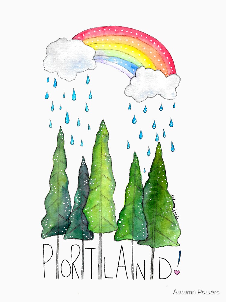 "Portland Love" Tshirt for Sale by autumnlinde Redbubble oregon t