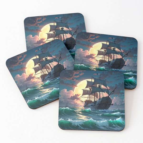 Item preview, Night Sail designed and sold by Retro Reverie.